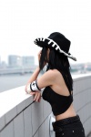 camisole cosplay cowboy_hat kurosaki_choko miniskirt nico_robin one_piece skirt rating:Safe score:0 user:nil!