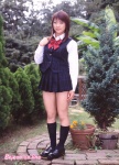 blouse costume kneesocks miniskirt pleated_skirt school_uniform skirt tokito_ami vest rating:Safe score:0 user:nil!