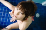 bathroom bikini girlz_high nozomi_(iii) side-tie_bikini swimsuit rating:Safe score:0 user:nil!