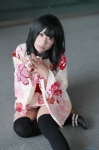 black_legwear cosplay original saho thighhighs yukata zettai_ryouiki rating:Safe score:0 user:nil!