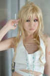 benten blonde_hair cigarette cosplay halter_top raiko sarashi zone-00 rating:Safe score:0 user:nil!