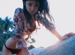 beach bikini blouse cleavage ogura_yuuko open_clothes swimsuit wet ys_web_061 rating:Safe score:0 user:nil!
