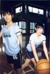 basketball gym maimi ponytail shorts tshirt yajima_maimi rating:Safe score:0 user:nil!