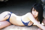 beach bikini cleavage colour_field hata_mizuho side-tie_bikini swimsuit rating:Safe score:1 user:nil!