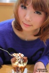brown_eyes ice_cream necklace sweater yukino rating:Safe score:0 user:pixymisa