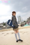 bicycle blouse bookbag cardigan costume kneesocks pleated_skirt satsuki_mei school_uniform skirt twintails rating:Safe score:0 user:nil!
