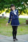 anegasaki_nene cosplay love_plus pantyhose pleated_skirt sailor_uniform school_uniform skirt suzuya_rin rating:Safe score:3 user:nil!