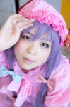 bows cosplay dress hat kouwaaiki patchouli_knowledge purple_hair touhou twintails rating:Safe score:0 user:pixymisa
