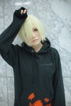 blonde_hair cosplay hoodie idolmaster idolmaster_cinderella_girls mitsu shirasaka_koume rating:Safe score:0 user:nil!