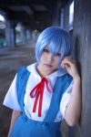 ayanami_rei blue_hair cosplay iori neon_genesis_evangelion sailor_uniform school_uniform rating:Safe score:0 user:nil!