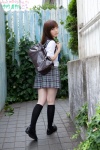 bookbag kiruma_maho kneesocks pleated_skirt sailor_uniform school_uniform skirt rating:Safe score:1 user:nil!