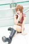 boots bra cosplay croptop haruki_(iii) meiko miniskirt pantyhose sheer_legwear skirt vocaloid rating:Safe score:0 user:pixymisa