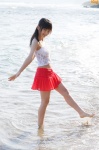 beach camisole hibino_azusa miniskirt ocean skirt wet rating:Safe score:0 user:nil!