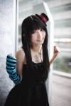 akiyama_mio cosplay dress k-on! one_elbow_glove rinami striped top_hat rating:Safe score:2 user:nil!