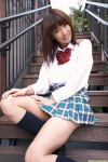 blouse dgc_0901 kneesocks mashiro_ann pleated_skirt school_uniform skirt rating:Safe score:0 user:nil!