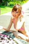 bikini dgc_1037 kishi_aino ponytail side-tie_bikini swimsuit rating:Safe score:1 user:nil!