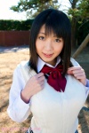 blouse himeno_yuuri pleated_skirt school_uniform skirt sweater_vest rating:Safe score:0 user:nil!