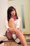 blouse costume dgc_0839 kawai_asana pleated_skirt school_uniform skirt socks rating:Safe score:1 user:nil!