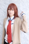 akira_(iii) blouse cardigan cosplay makise_kurisu red_hair shorts steins;gate tie rating:Safe score:0 user:pixymisa