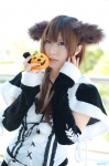 animal_ears capelet cosplay detached_sleeves dog_ears dress narihara_riku original rating:Safe score:0 user:nil!