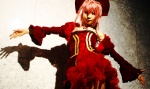 another_blood boots braids cosplay demonbane gown izaki_nokoru pink_hair ruffles rating:Safe score:1 user:nil!