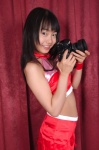 camera cosplay future_gpx_cyber_formula halter_top matsunaga_ayaka miniskirt petit_cos2 skirt rating:Safe score:0 user:nil!