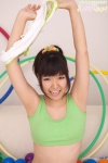 ponytail shirt_lift tanaka_ayaka tank_top rating:Safe score:0 user:nil!