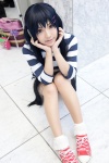 asae_ayato cosplay hair_clips k-on! nakano_azusa shorts tshirt twintails rating:Safe score:1 user:pixymisa