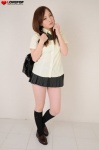 blouse bookbag kimura_maho kneesocks pleated_skirt school_uniform skirt rating:Safe score:0 user:nil!