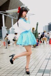 arisawa_rika blazer cosplay dress hairbow hello_project mano_erina_(cosplay) pantyhose petticoat rating:Safe score:1 user:pixymisa