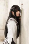 akemi_homura cosplay hairband lake_(photoset) pleated_skirt puella_magi_madoka_magica sailor_uniform school_uniform skirt usakichi rating:Safe score:0 user:nil!