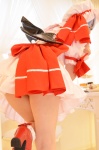 blue_hair cosplay dress hat remilia_scarlet shizuku socks touhou touhou_muge_youji wings rating:Safe score:7 user:nil!