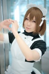 <3 apron bowtie cosplay dress hairband hirasawa_yui k-on! pink_eyes sasa rating:Safe score:0 user:pixymisa