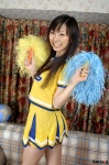 cheerleader_uniform costume haruta_misa miniskirt misty_315 pom_poms skirt tshirt rating:Safe score:0 user:nil!