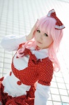 blouse cosplay hairbow jumper original pink_hair saori rating:Safe score:0 user:nil!