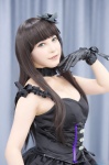 cosplay dress gloves hairbow idolmaster idolmaster_cinderella_girls miki_(iv) shibuya_rin rating:Safe score:0 user:nil!