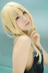aya_brea blonde_hair cosplay dress makiron parasite_eve tonfa rating:Safe score:1 user:nil!