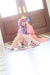 amatsuka_miyu cosplay dress hat patchouli_knowledge purple_hair robe thighhighs touhou rating:Safe score:0 user:nil!