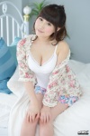 4k-star_294 bed camisole cleavage katsuragi_mio ponytail robe shorts rating:Safe score:0 user:nil!