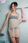 bathroom bathtub bikini dress ponytail see-through swimsuit yamanaka_mayumi rating:Safe score:1 user:nil!