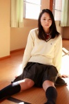 blouse kneesocks koike_rina pleated_skirt school_uniform skirt sweater ys_web_500 rating:Safe score:0 user:nil!
