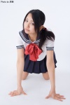 costume miniskirt pleated_skirt ponytail raise sailor_uniform school_uniform skirt tagme_model rating:Safe score:0 user:nil!
