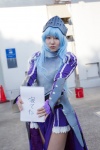 armor blue_hair cosplay dress eucliwood_hellscythe gauntlets helmet kore_wa_zombie_desu_ka? pude rating:Safe score:0 user:nil!