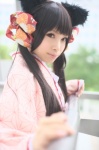 cosplay kimono otome_youkai_zakuro twintails uri zakuro_(oyz) rating:Safe score:0 user:nil!