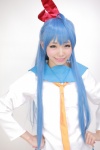 ahoge blue_hair cosplay hairbow himemiya_mahore izumi_konata kirisaki_chitoge lucky_star nisekoi sailor_uniform school_uniform rating:Safe score:0 user:nil!