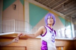 basketball_uniform cosplay crossplay kuroko_no_basuke mogeta murasakibara_atsushi purple_hair rating:Safe score:0 user:pixymisa
