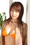 bikini_top blouse cleavage hotta_yuika open_clothes swimsuit rating:Safe score:1 user:nil!