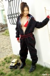 bikini_top cleavage misty_253 open_clothes overalls swimsuit yamamoto_saori rating:Safe score:0 user:nil!