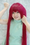 air cosplay michiru red_hair saeki_sae sleeveless_blouse turtleneck twintails rating:Safe score:0 user:nil!