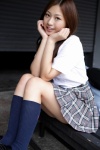blouse kneesocks pleated_skirt sayama_ayaka school_uniform skirt ys_web_474 rating:Safe score:0 user:nil!